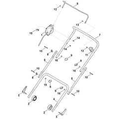 Viking LE240.0 - Handle - Parts Diagram