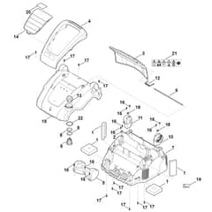 Viking LE240.0 - Housing - Parts Diagram