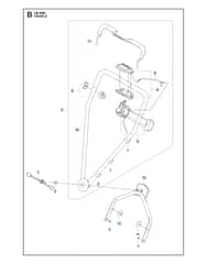 Husqvarna LB448I - Handle