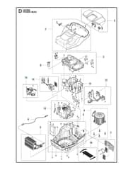 Husqvarna LB448I - Power Head