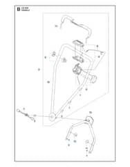 Husqvarna LB548I - Handle
