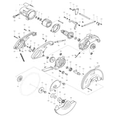 Makita LC1230 - Metal Cutting Saw 305mm - Power Tool 01 Diagram