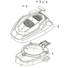 Cobra LC1P65FE-2 B - WT60SP Engine Jan 2022 Starter Assy Diagram