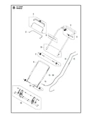 Husqvarna LC 140SP - Handle