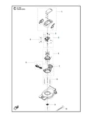 Husqvarna LC 142I - Power Head