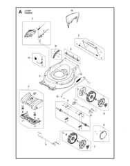 Husqvarna LC 153P - Chassis
