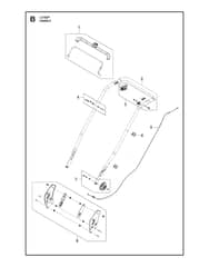 Husqvarna LC 153P - Handle