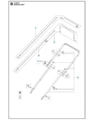 Husqvarna LC 221A - Handle