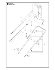 Husqvarna LC 221AH - Handle