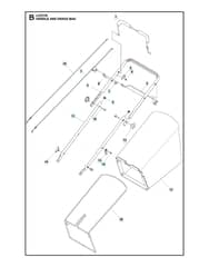 Husqvarna LC 221R - Handle