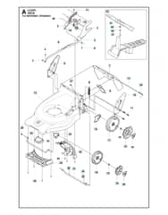 Husqvarna LC 247I - Mower Deck & Cutting Deck