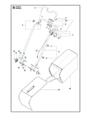 Husqvarna LC 247IX - Handle