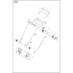 Husqvarna LC 251iS - 970722601 - Handle