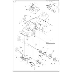 Husqvarna LC 253S - 970541501 - Mower Deck / Cutting Deck
