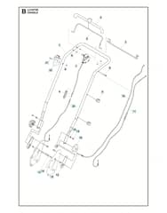 Husqvarna LC 347VE - Handle