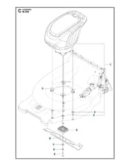 Husqvarna LC 353IVX - Blade Motor & Cutting Equipment