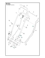 Husqvarna LC 353V - Handle 2