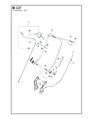 Husqvarna LC 353V - Handle 3