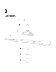 Husqvarna LC 419 - Blade