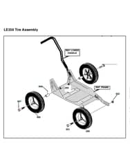 Husqvarna Le359 - Wheels & Tyres