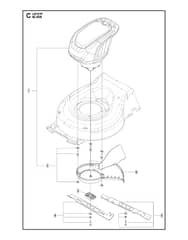 Husqvarna LE 121P - Blade Motor & Cutting Equipment
