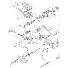 Makita LF1000 - Flip Over Saw 260mm - Power Tool 01 Diagram