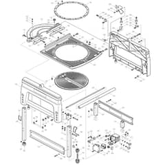 Makita LF1000 - Flip Over Saw 260mm - Power Tool 02 Diagram