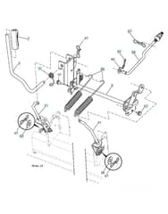 Husqvarna Lgt24K54 - Mower Lift Lever
