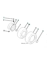 Husqvarna Lgt2554 - Wheels & Tyres