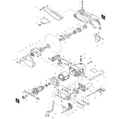 Makita LH1040F - Table Top Miter Saw - Power Tool 01 Diagram