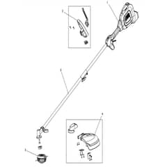 McCulloch Li-40T - 967103201 - 2016-10 - Assembly Parts Diagram