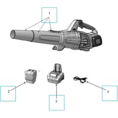 McCulloch Li 58GB - 967686401 2017-12 - Assembly Parts Diagram