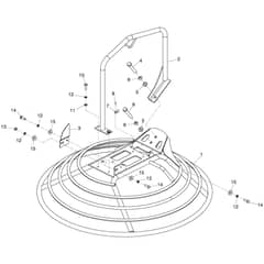 Belle Lightweight Pro - Pro Tilt Trowels - Guard Ring Assembly