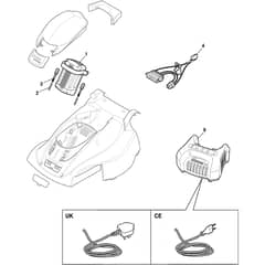 LINER 15 Li - 2013 - 294385067/AT3 - Atco Rotary Mower Battery Diagram