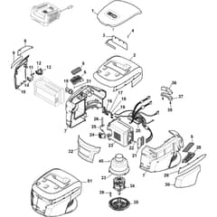 LINER 18S Li - 2017-2019 - 299489007/AT7 - Atco Rotary Mower Motor Diagram