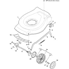 LINER 18S Li - 2022-2025 - 299489077/AT1 - Atco Rotary Mower Deck Diagram