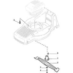 LINER 19SA - 2012-2014 - 292505027/AT2 - Atco Rotary Mower Blade Diagram