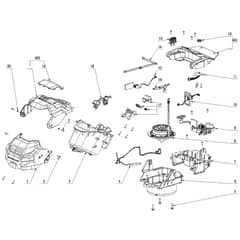 EGO LM1700E-SP - Lawnmower (Feb 2023) Power Unit Diagram