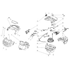 EGO LM1900E-SP - Lawnmower (Feb 2023) Power Unit Diagram
