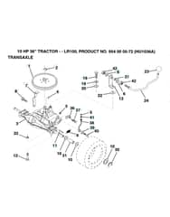 Husqvarna Lr100 - Transmission