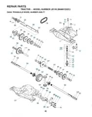 Husqvarna Lr110 - Transmission 2
