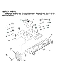 Husqvarna Lr120 B - Chassis & Enclosures