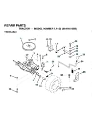 Husqvarna Lr122 - Transmission