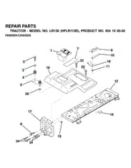 Husqvarna Lr130 - Chassis & Enclosures