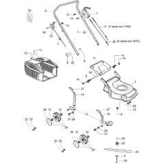 LR 44 PK (K500) -  - Efco Rotary Mower Illustrated parts list Diagram