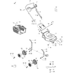 LR 48 PK (K450) -  - Efco Rotary Mower Complete illustrated parts list Diagram