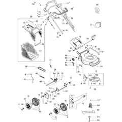 LR 48 TK COMFORT PLUS (K600) -  - Efco Rotary Mower Illustrated parts list Diagram