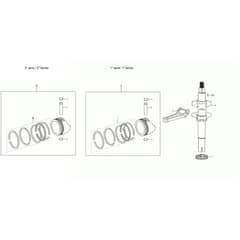 LR 48 TKE PLUS (K655LI) EURO 5 -  - Efco Rotary Mower Shaft + piston Diagram