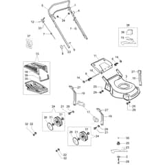 LR 53 PK (K700) -  - Efco Rotary Mower Illustrated parts list Diagram