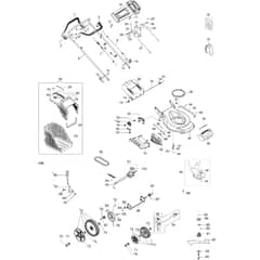 LR 53 VK ALLROAD PLUS 4 (K800) -  - Efco Rotary Mower Illustrated parts list Diagram